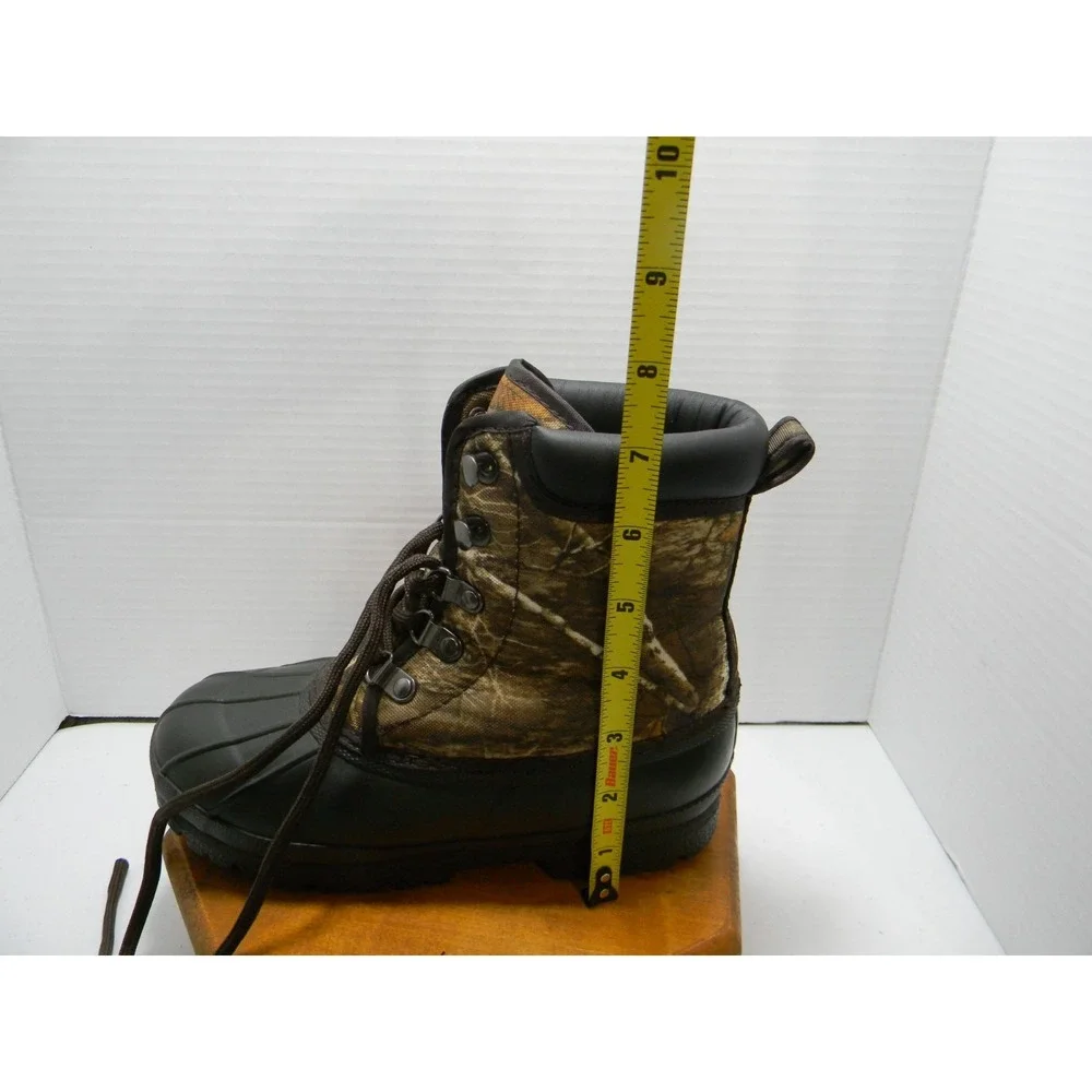 Magellan Outdoors Youth 2 Camo Hunting Winter Duck Boots Lace Up Waterproof